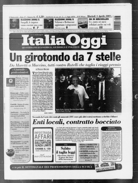 Italia oggi : quotidiano di economia finanza e politica